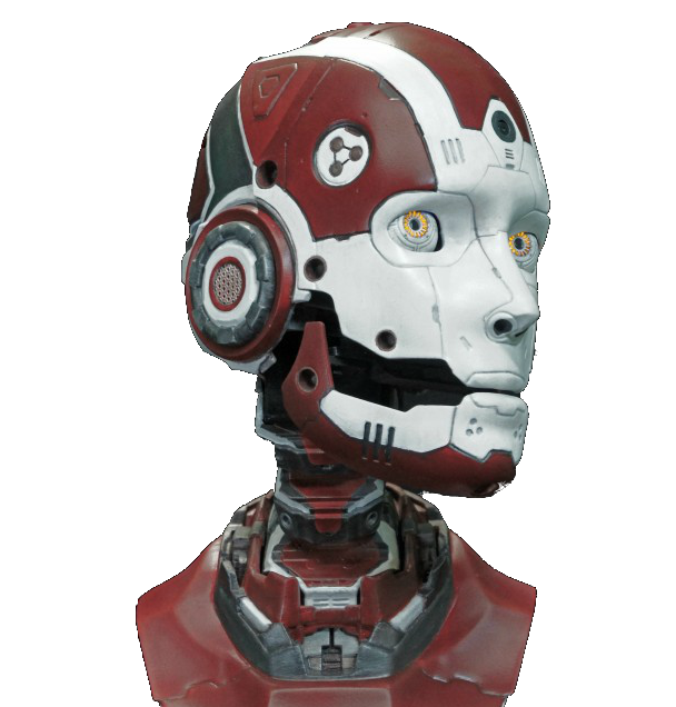 Alan head robot